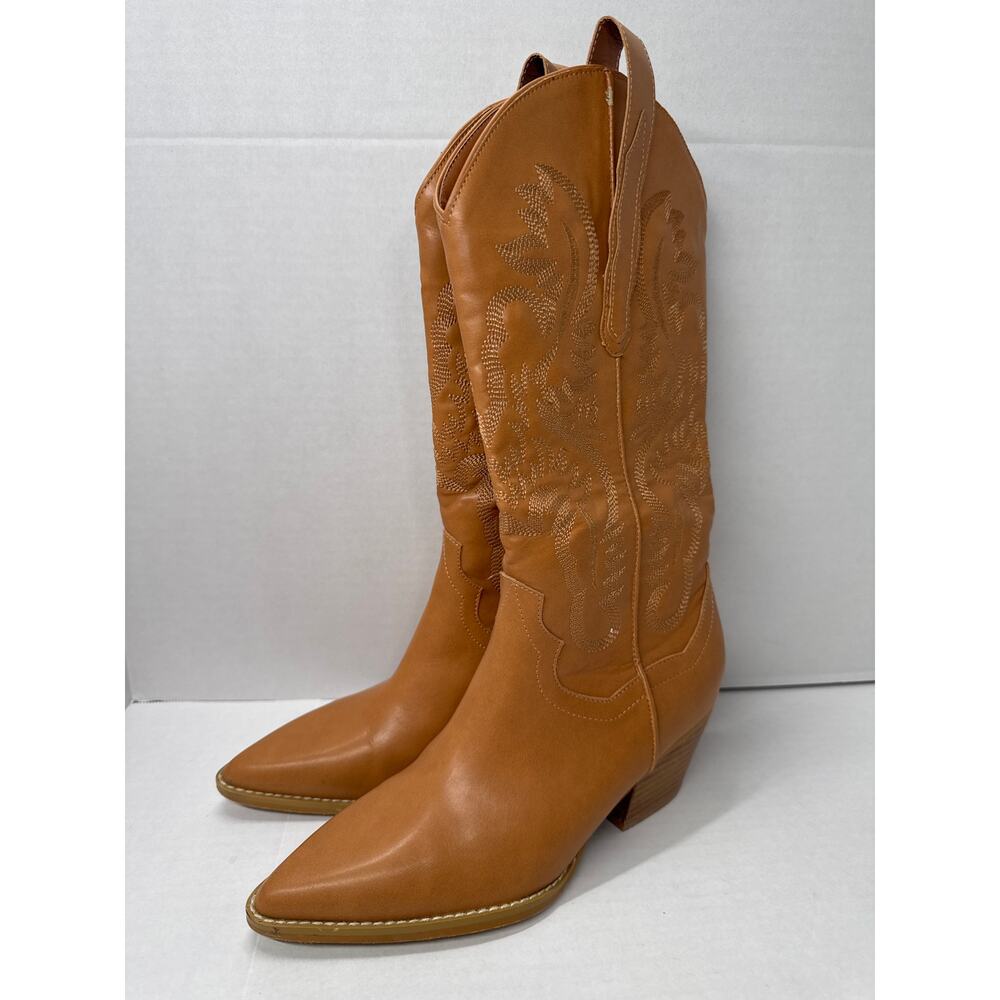 Oasis Society Amaya classic western boots brown size 7.5